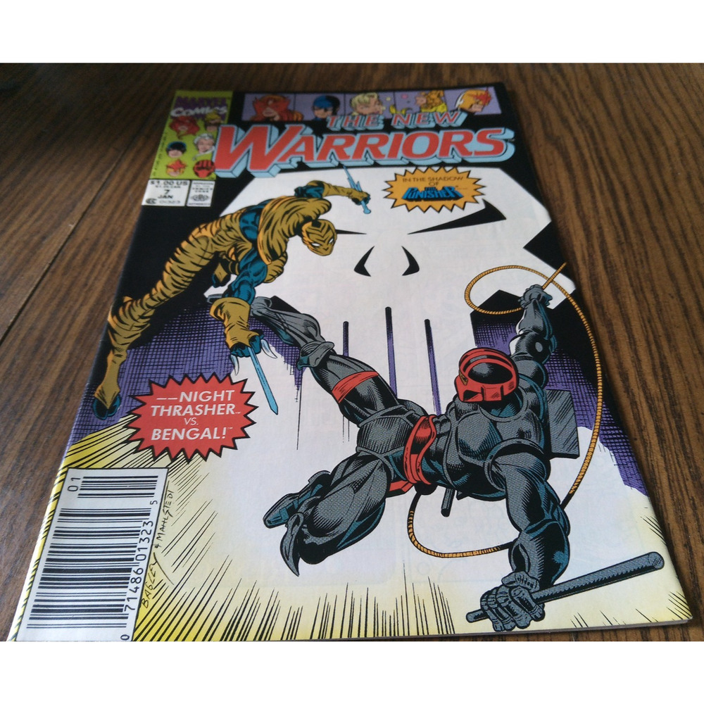 The New Warriors #7 (January 1991 Marvel Comics)